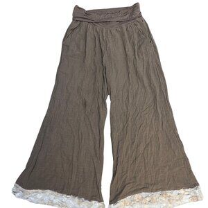 Paisley Vine Embellished Pants